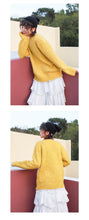 Load image into Gallery viewer, "Clearance seconds kill 76 yuan no refund no change" sweater women's round neck loose pullover sweater 921 in autumn and winter
