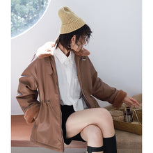 Load image into Gallery viewer, Women's Jackets, Leather Garments, Short Motorcycle Garments, Women's Sueded Coats, Loose Leather Garments 3072