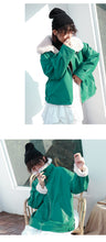 Load image into Gallery viewer, "Clearance seconds kill" winter fur collar locomotive clothing plus velvet women's jacket coat loose leather women 3069