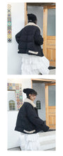 Load image into Gallery viewer, 2018 Winter New ins Korean Short Coat Female cotton-padded jacket Thickened Loose White Duck Down Jacket Female 3037