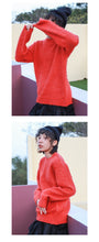 Load image into Gallery viewer, "Clearance seconds kill 76 yuan no refund no change" sweater women's round neck loose pullover sweater 921 in autumn and winter