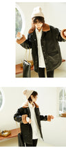 Load image into Gallery viewer, [clearing warehouse and killing 186 cases without return or change] locomotive clothes washed Pu jacket and thicker leather clothes 3073