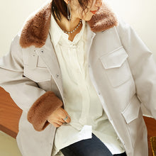 Load image into Gallery viewer, [clearing warehouse and killing 186 cases without return or change] locomotive clothes washed Pu jacket and thicker leather clothes 3073
