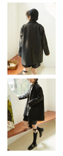 Load image into Gallery viewer, Spring and Summer 2019 New Korean Version Women's Medium and Long Leisure Suit Jacket Women's Loose Pure Color Small Suit 3081