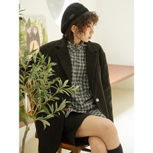 Load image into Gallery viewer, Spring and Summer 2019 New Korean Version Women's Medium and Long Leisure Suit Jacket Women's Loose Pure Color Small Suit 3081
