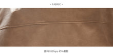 Load image into Gallery viewer, [clearing warehouse and killing 186 cases without return or change] locomotive clothes washed Pu jacket and thicker leather clothes 3073