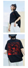 Load image into Gallery viewer, Spring and summer 2019 new sanding base shirt women casual crew neck T-shirt women embroidered short sleeve T-shirt 9950