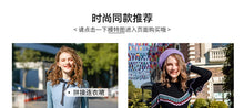 Load image into Gallery viewer, Newly fashioned women's round-collar embroidered A-shaped skirt in early spring of 2019