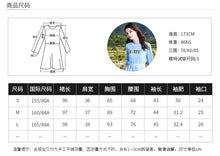 Load image into Gallery viewer, Newly fashioned women's round-collar embroidered A-shaped skirt in early spring of 2019