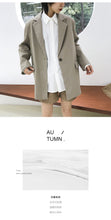 Load image into Gallery viewer, The 2018 Winter New Coat Hepburn Little Woolen Coat Female Student Short Suit 3089 Solid Color