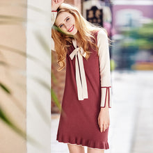 Load image into Gallery viewer, Sweet Lady Knitted Dress 69016