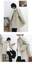 Load image into Gallery viewer, 2018 New Korean Version Loose Pure Pocket Locomotive Clothes Pu Leather Clothes Short Winter Leisure Outerwear Trendy 3087