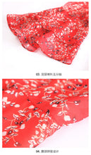 Load image into Gallery viewer, 2019 Autumn new brand of women's clothing V collar show thin print skirts with chiffon dress 68676