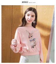Load image into Gallery viewer, Spring 2009 New Women's Dress Round-necked Lantern Sleeve Top