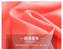 Load image into Gallery viewer, 2019 Autumn new brand of women's clothing V collar show thin print skirts with chiffon dress 68676