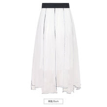Load image into Gallery viewer, Spring 2009 New Women's Wear Elastic Strap Irregular Skirt Sweet Baitie Mesh Half-length Skirt 25011