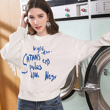 Load image into Gallery viewer, Spring 2009 New Ladies'Loose Letter Top