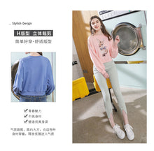 Load image into Gallery viewer, Spring 2009 New Women's Dress Round-necked Lantern Sleeve Top