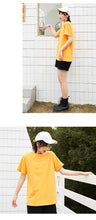 Load image into Gallery viewer, Loose-fitting student half-sleeve T-shirt for women in spring and summer of 2019 new Korean alphabetic jacket with short sleeves and undercoat 3108