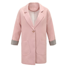 Load image into Gallery viewer, Spring 2009 New Women's Wear A Button-and-Colour Shuttle Weaving Small Suit Temperament Famous Jacket 97095