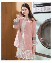 Load image into Gallery viewer, Spring 2009 New Women's Wear A Button-and-Colour Shuttle Weaving Small Suit Temperament Famous Jacket 97095
