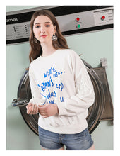 Load image into Gallery viewer, Spring 2009 New Ladies'Loose Letter Top