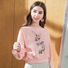 Load image into Gallery viewer, Spring 2009 New Women's Dress Round-necked Lantern Sleeve Top