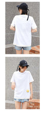 Load image into Gallery viewer, Spring 2019 New Women's Wear Coloured Ins Short-sleeved T-shirt Loose Korean Edition with Top Half-sleeve Underwear 3107