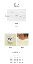 Load image into Gallery viewer, Spring 2019 New Women's Wear Coloured Ins Short-sleeved T-shirt Loose Korean Edition with Top Half-sleeve Underwear 3107