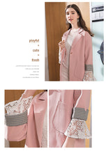 Load image into Gallery viewer, Spring 2009 New Women's Wear A Button-and-Colour Shuttle Weaving Small Suit Temperament Famous Jacket 97095