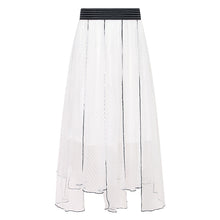 Load image into Gallery viewer, Spring 2009 New Women's Wear Elastic Strap Irregular Skirt Sweet Baitie Mesh Half-length Skirt 25011
