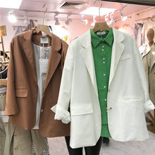 Load image into Gallery viewer, Women's suit jacket 2019 Spring suit new Korean version loose temperament leisure suit Korean ins3163