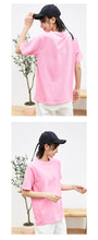 Load image into Gallery viewer, Spring 2019 New Women's Wear Coloured Ins Short-sleeved T-shirt Loose Korean Edition with Top Half-sleeve Underwear 3107