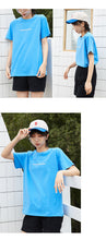 Load image into Gallery viewer, Loose-fitting student half-sleeve T-shirt for women in spring and summer of 2019 new Korean alphabetic jacket with short sleeves and undercoat 3108