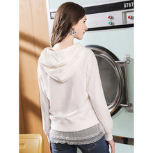 Load image into Gallery viewer, Spring 2009 New Women's Dresses and Hats Stitching Pure-color Sanitary Clothes and Leisure Jacket 51031