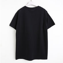 Load image into Gallery viewer, Summer 2019 New Korean Edition Women's Wear T-shirt with Round Neck and Short Sleeve and Simple Printed Bottom Shirt with Underwear 3150