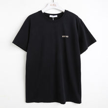 Load image into Gallery viewer, Summer 2019 New Korean Edition Women's Wear T-shirt with Round Neck and Short Sleeve and Simple Printed Bottom Shirt with Underwear 3150