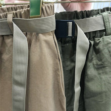 Load image into Gallery viewer, Wide-legged pants female spring loose Korean version student ulzzang Baitao BF casual overalls pants 3122