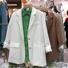 Load image into Gallery viewer, Women's suit jacket 2019 Spring suit new Korean version loose temperament leisure suit Korean ins3163