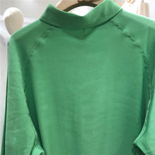 Load image into Gallery viewer, 2019 Korean version of simple classic 100-tie shirt, loose, thin, pure-color student's bottom lapel jacket 3123