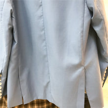 Load image into Gallery viewer, 2019 New Women's Suit Hepburn Style Korean Loose Thin Letter Embroidered Suit Jacket 3175