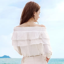 Load image into Gallery viewer, Sweet and fresh chiffon shirt 59012