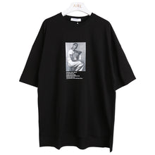 Load image into Gallery viewer, Printed short sleeve T-shirt female spring 2019 new loose students Korean version of Joker half sleeve shirt top 3133