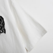 Load image into Gallery viewer, Spring 2019 New Korean Version Loose Top with Short Sleeves, Embroidered Ins T-shirt and Female Tide 3152