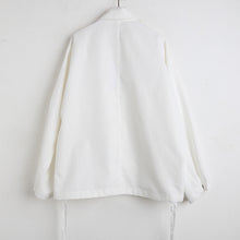 Load image into Gallery viewer, New Korean version of spring dress in 2019, thin hem, loose rope, large pocket jacket jacket, micro-merchant supply