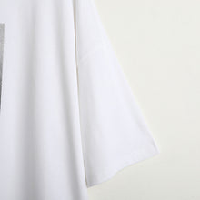 Load image into Gallery viewer, Printed short sleeve T-shirt female spring 2019 new loose students Korean version of Joker half sleeve shirt top 3133