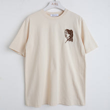 Load image into Gallery viewer, Spring 2019 New Korean Version Loose Top with Short Sleeves, Embroidered Ins T-shirt and Female Tide 3152