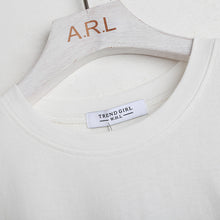 Load image into Gallery viewer, Spring 2019 New Korean Version Loose Top with Short Sleeves, Embroidered Ins T-shirt and Female Tide 3152
