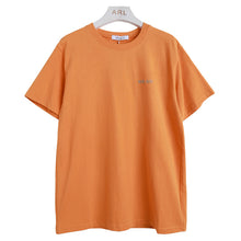 Load image into Gallery viewer, Summer 2019 New Korean Edition Women's Wear T-shirt with Round Neck and Short Sleeve and Simple Printed Bottom Shirt with Underwear 3150