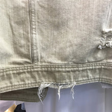Load image into Gallery viewer, Single-breasted denim jacket women's spring 2019 Joker loose slim solid color lapel jacket jacket tide 3130